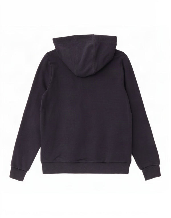 Crew Clothing moletom com capuz feminino UK 2 2XS azul marinho algodão colorblock