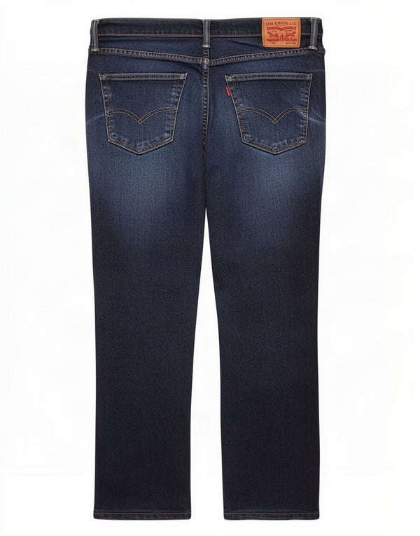 Levi's Masculino 511 Cropped Slim Jeans W34 L25 Azul Algodão