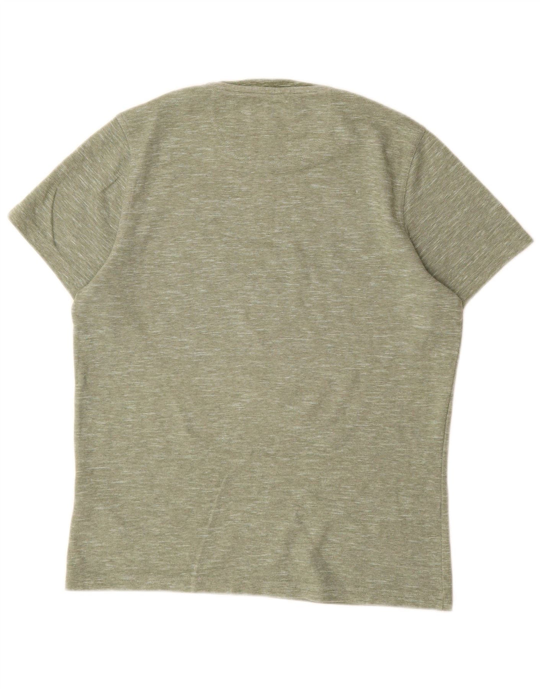 Camiseta masculina Barbour top pequeno algodão manchado verde