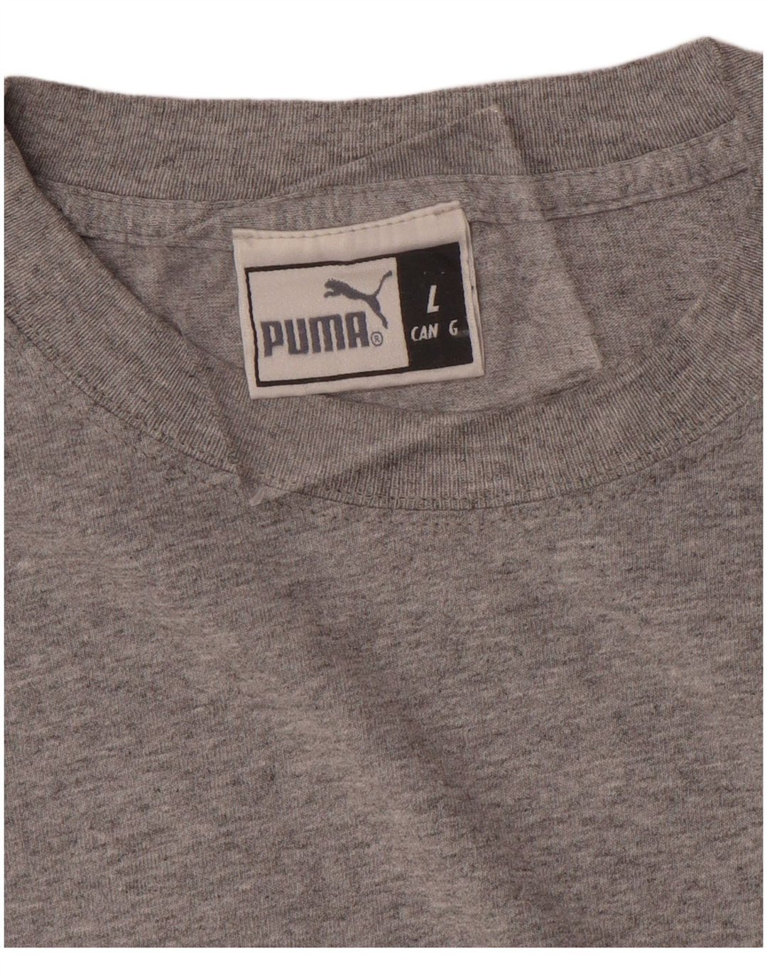 Camiseta gráfica masculina PUMA grande cinza