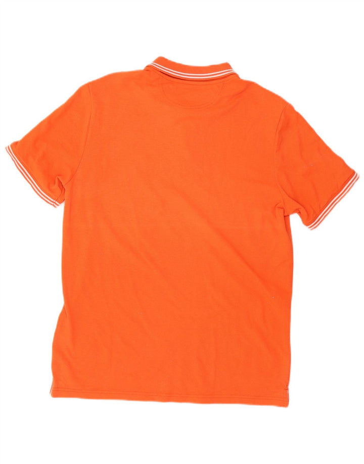 Camisa polo masculina Champion Easy Fit grande laranja