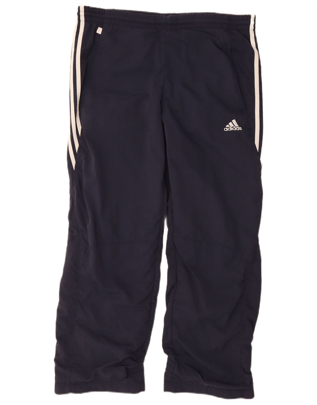 Calça de treino masculina Adidas médio azul marinho nylon