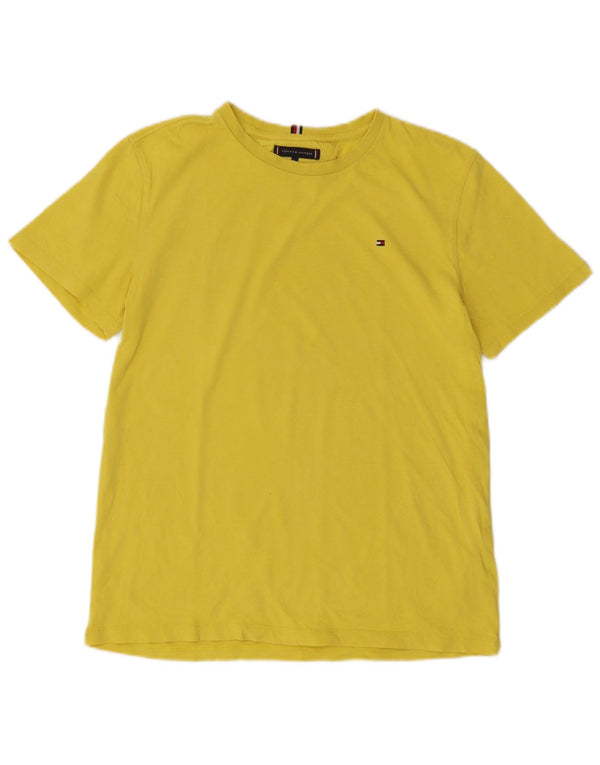 Camiseta Tommy Hilfiger Meninos 15-16 Anos Algodão Amarelo