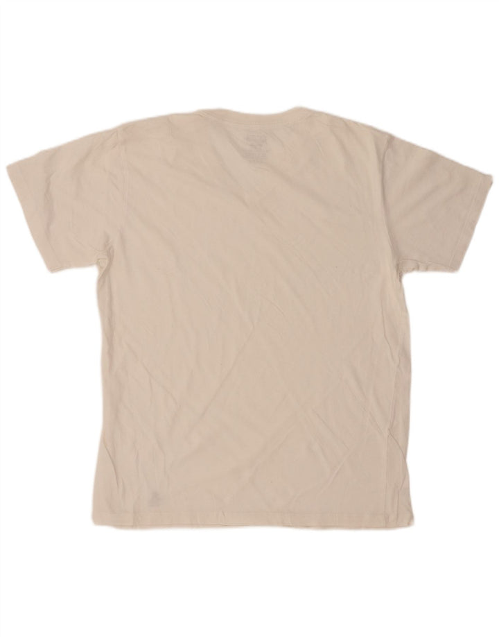 Camiseta masculina PENGUIN Top médio algodão branco