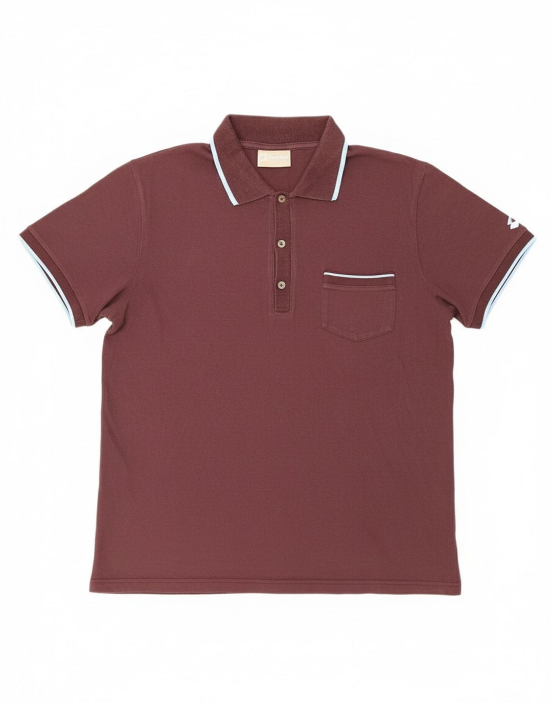 Camisa polo masculina LOTTO grande marrom