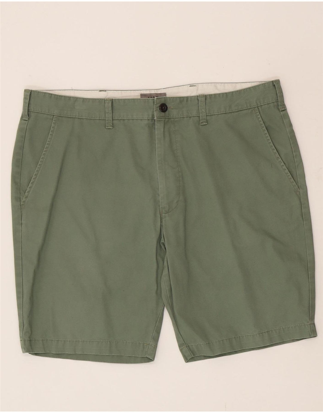 Shorts chino masculino Marks & Spencer W38 XL algodão verde