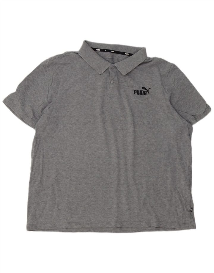 Camisa polo masculina Puma XL cinza