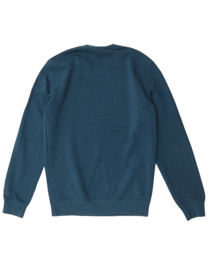Champion moletom masculino jumper pequeno azul algodão