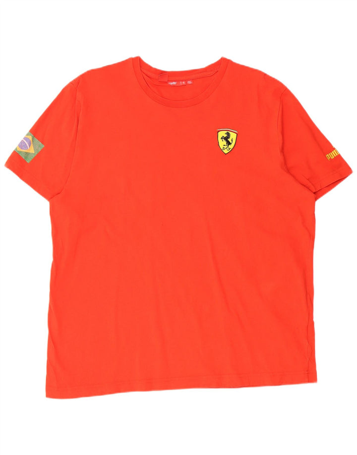 Camiseta PUMA Masculina Ferrari Top XL Vermelha