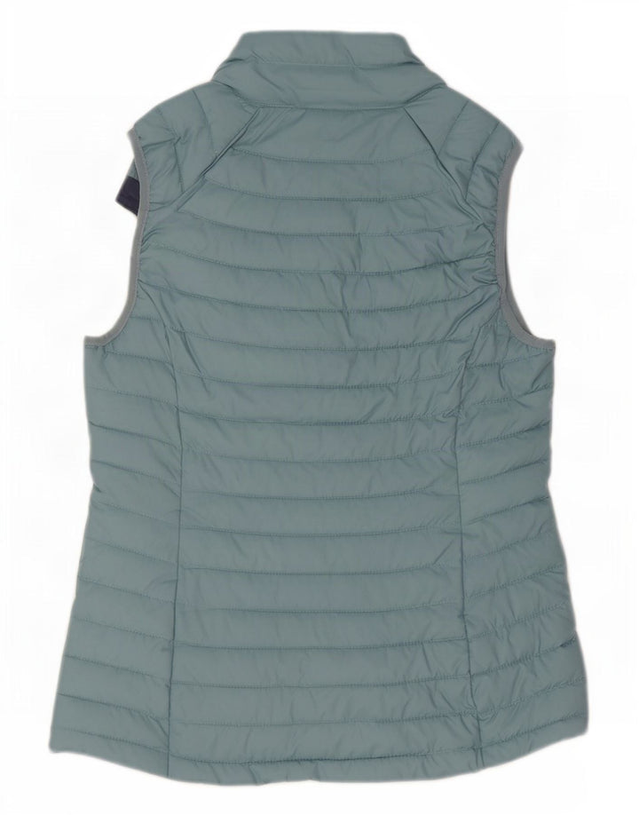 Colete acolchoado Omni-Heat feminino Columbia UK 14 poliéster azul médio