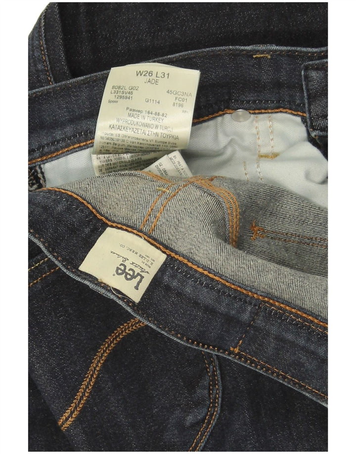 LEE Jeans feminino Jade Slim W26 L31 azul marinho algodão