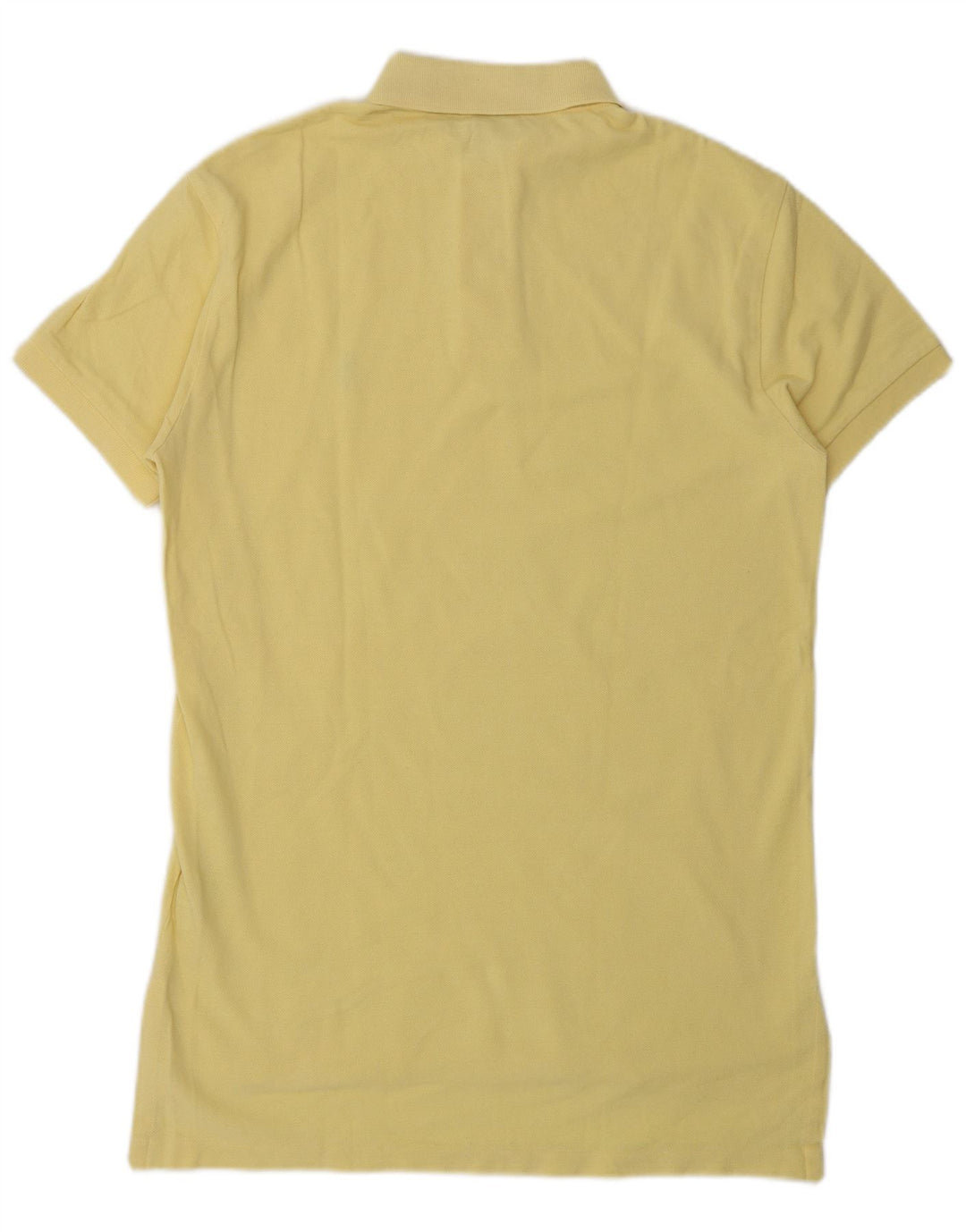 POLO RALPH LAUREN Camisa polo masculina pequena de algodão amarelo