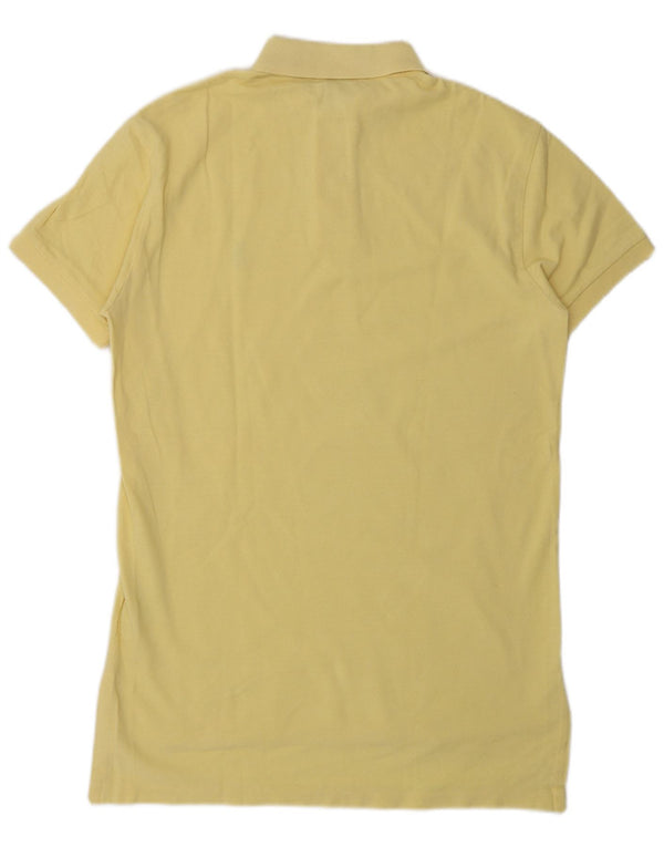 POLO RALPH LAUREN Camisa polo masculina pequena de algodão amarelo