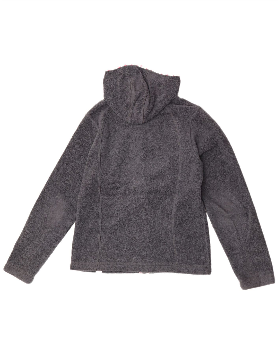 Jaqueta de lã com capuz Roxy feminina Quiksilver EUA 4 poliéster azul marinho pequeno