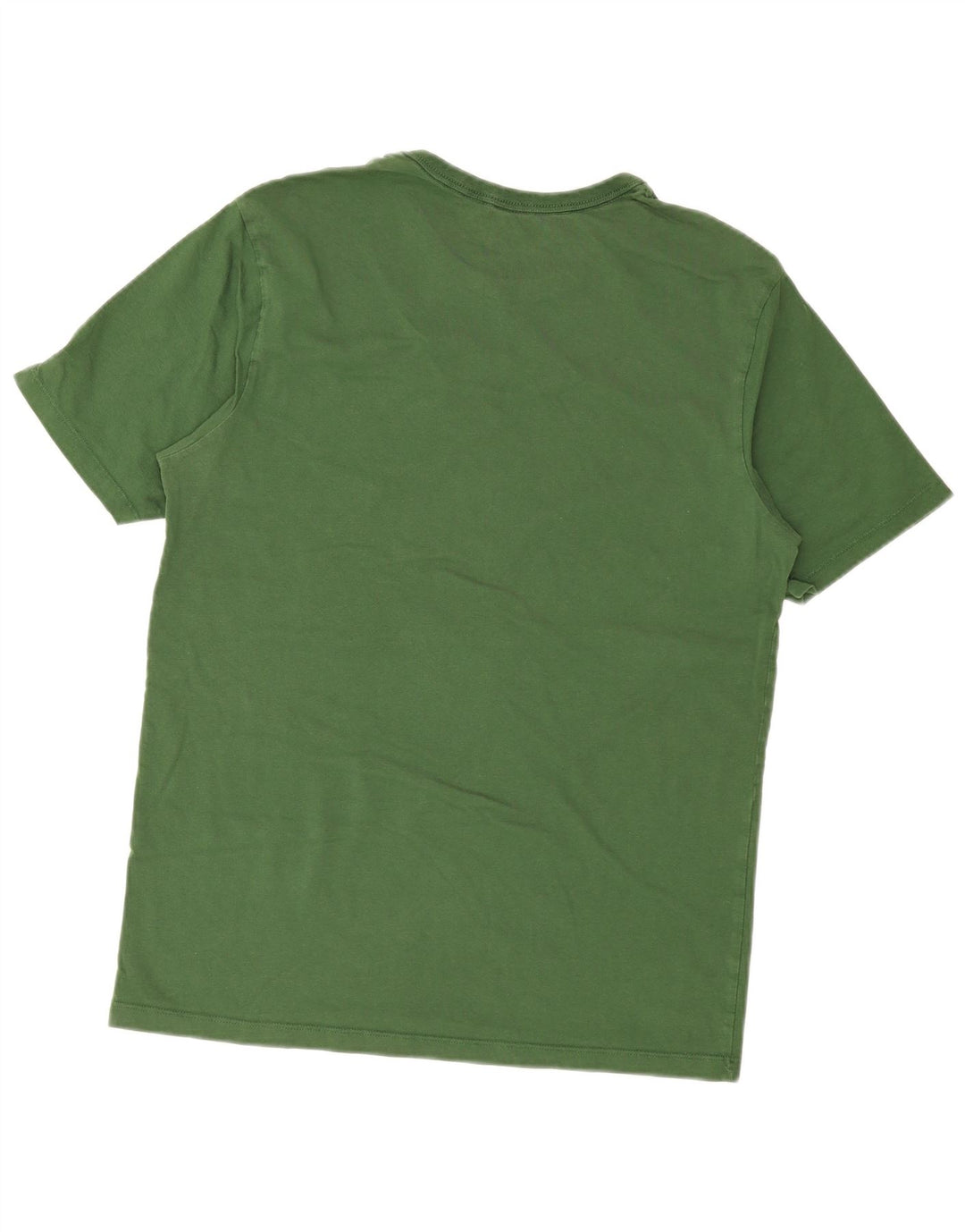 Camiseta masculina estampada Champion grande algodão verde