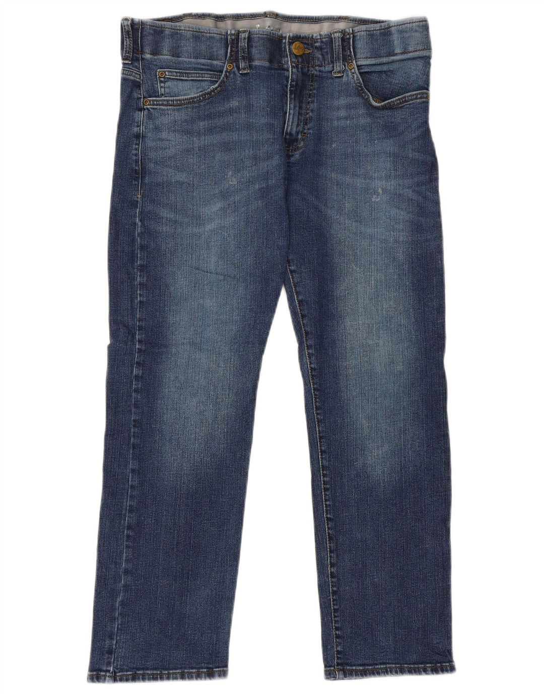 Calça jeans reta masculina Lee W34 L27 azul