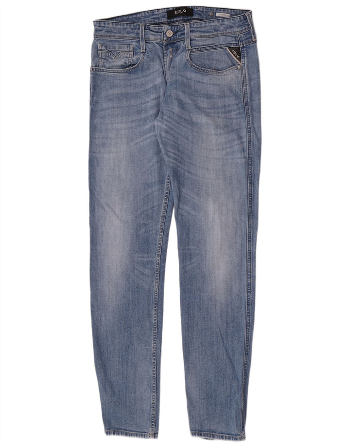 Replay Jeans Feminino Anbass Slim W33 L31 Azul