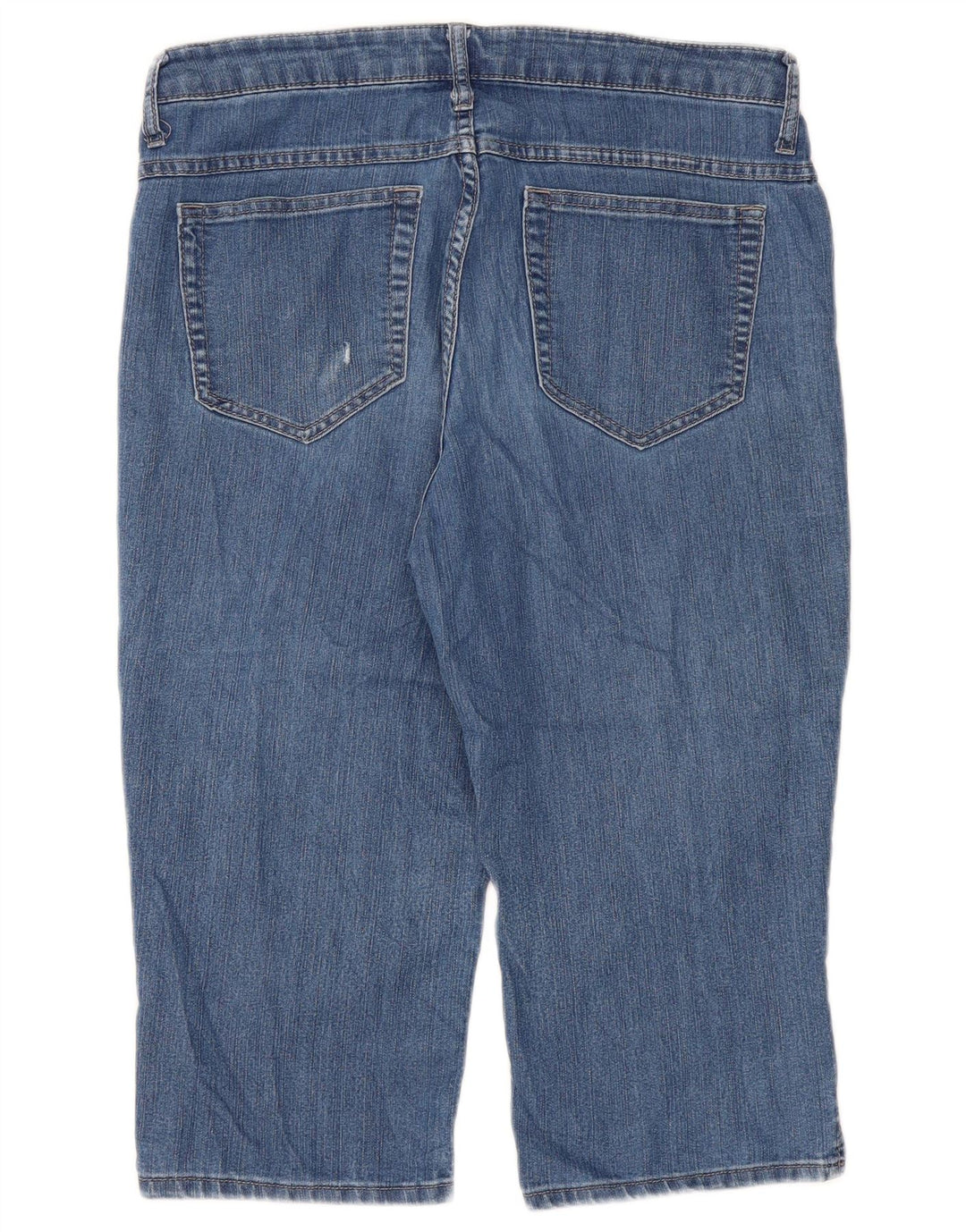 Lee Womens Riders Capri Jeans W34 L18 Azul