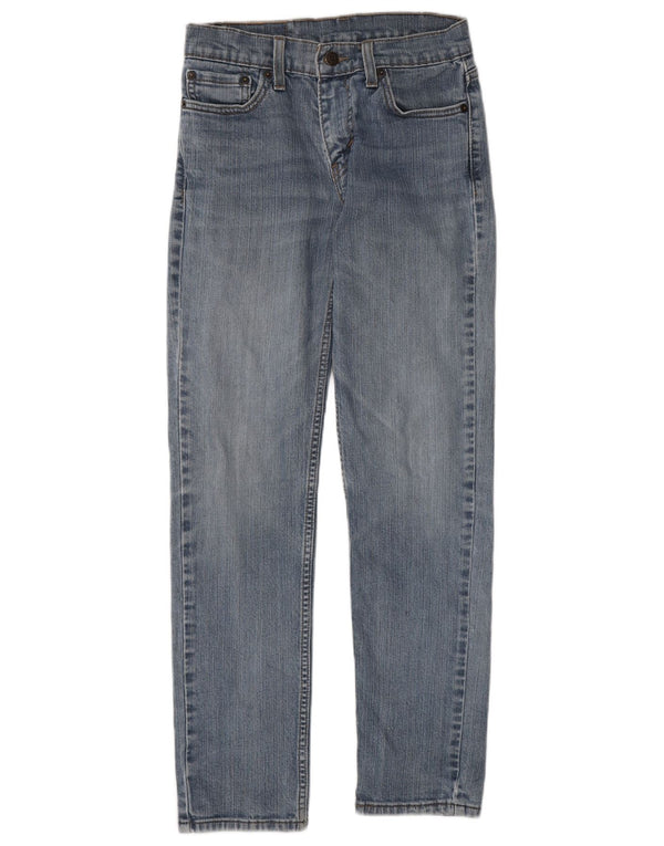 Calça jeans feminina Levi's 511 Slim W28 L30 azul algodão