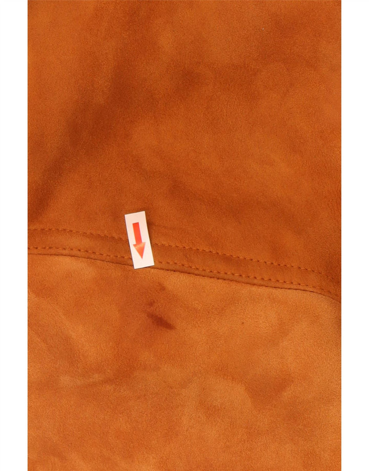 Sobretudo masculino Cleiren Shearling IT 50 grande bege shearling