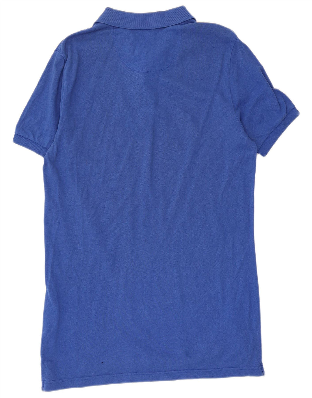 Camisa polo masculina alta Dockers algodão azul médio
