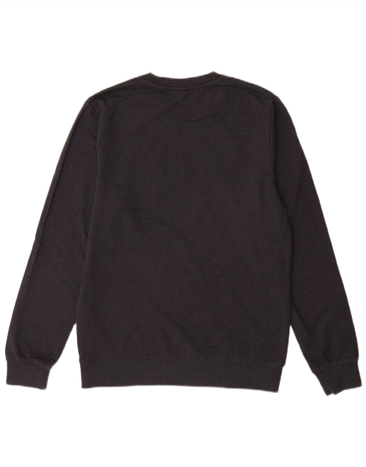 Jack & Jones moletom gráfico masculino jumper pequeno algodão azul marinho