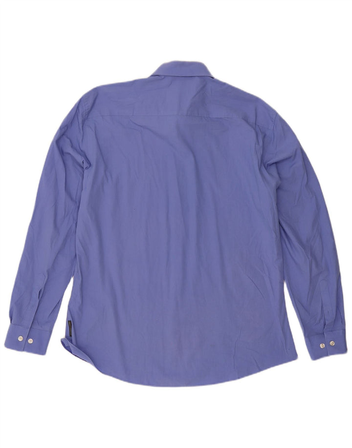 Camisa masculina French Connection XL algodão azul