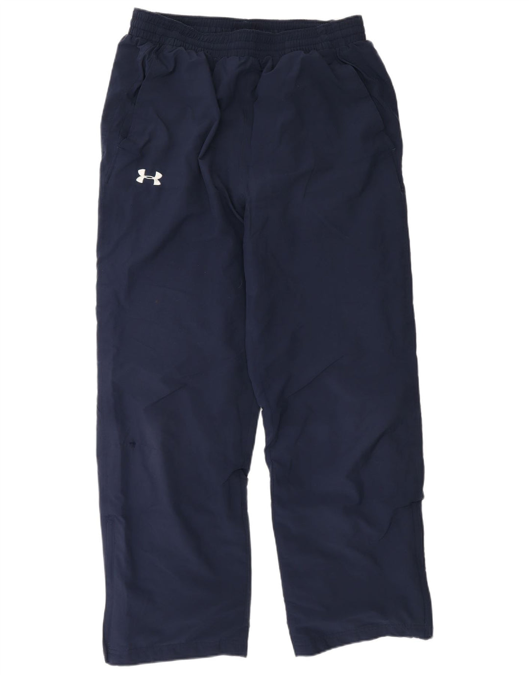 Calça de treino masculina UNDER ARMOUR grande poliéster azul marinho