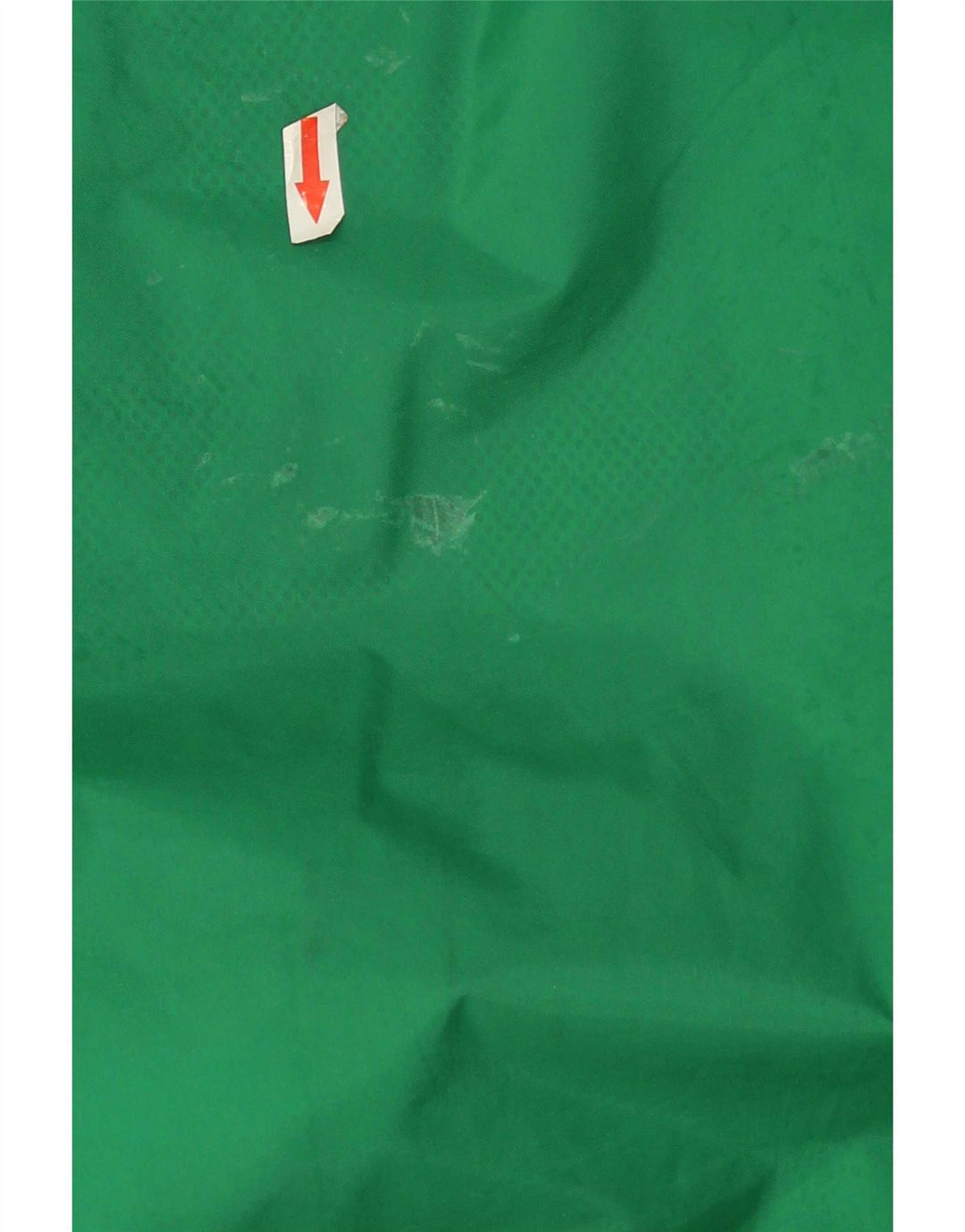Jaqueta de chuva masculina Erima com capuz UK 38 poliamida colorblock verde médio