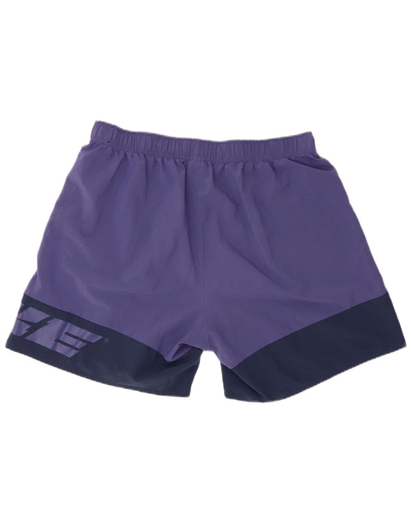 Shorts esportivos masculinos Adidas Graphic Standard Fit XL roxo colorblock