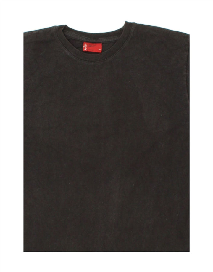 LEVI'S Womens T-Shirt Top Small Black Cotton Vintage Levi's and Second-Hand Levi's from Messina Hembry 