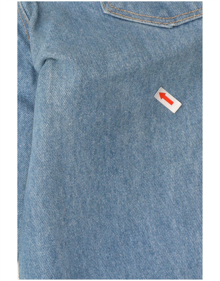 Jeans Wrangler Feminino Slim W28 L36 Azul Algodão