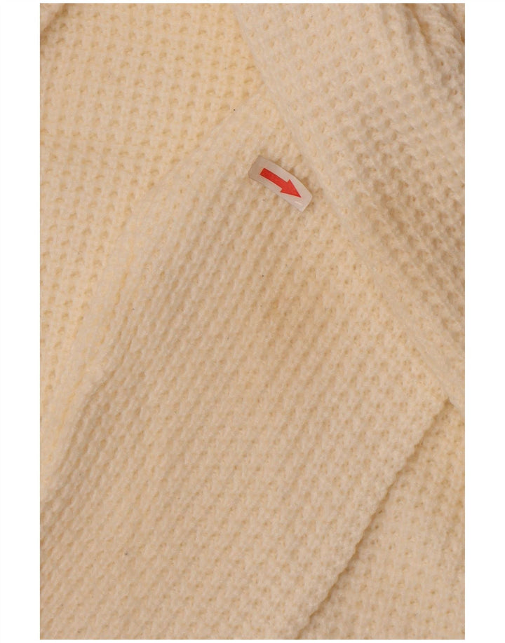 Suéter masculino Jack & Jones com gola redonda grande acrílico branco