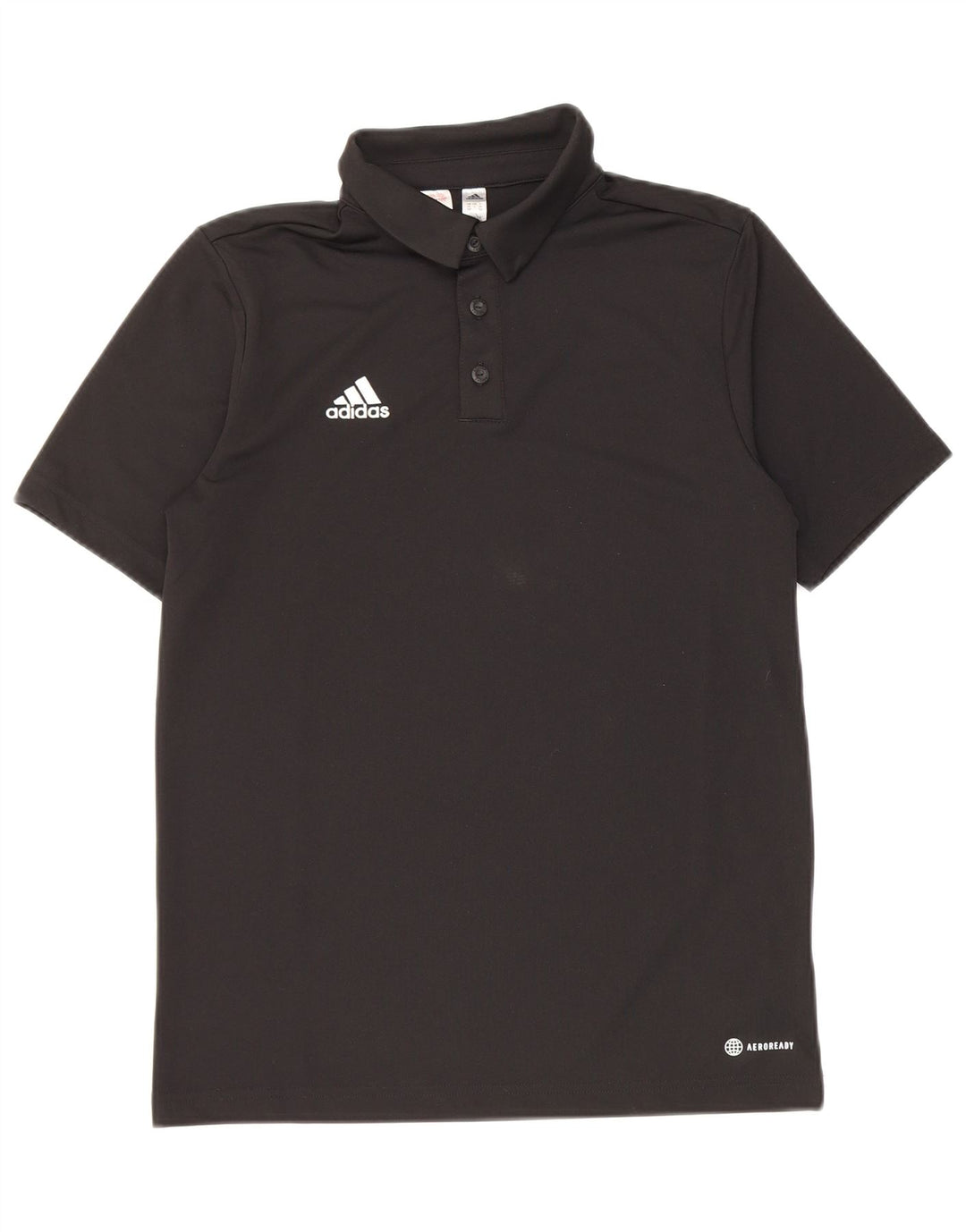 Polo Adidas Menino Aeroready 13-14 Anos Preto Poliéster