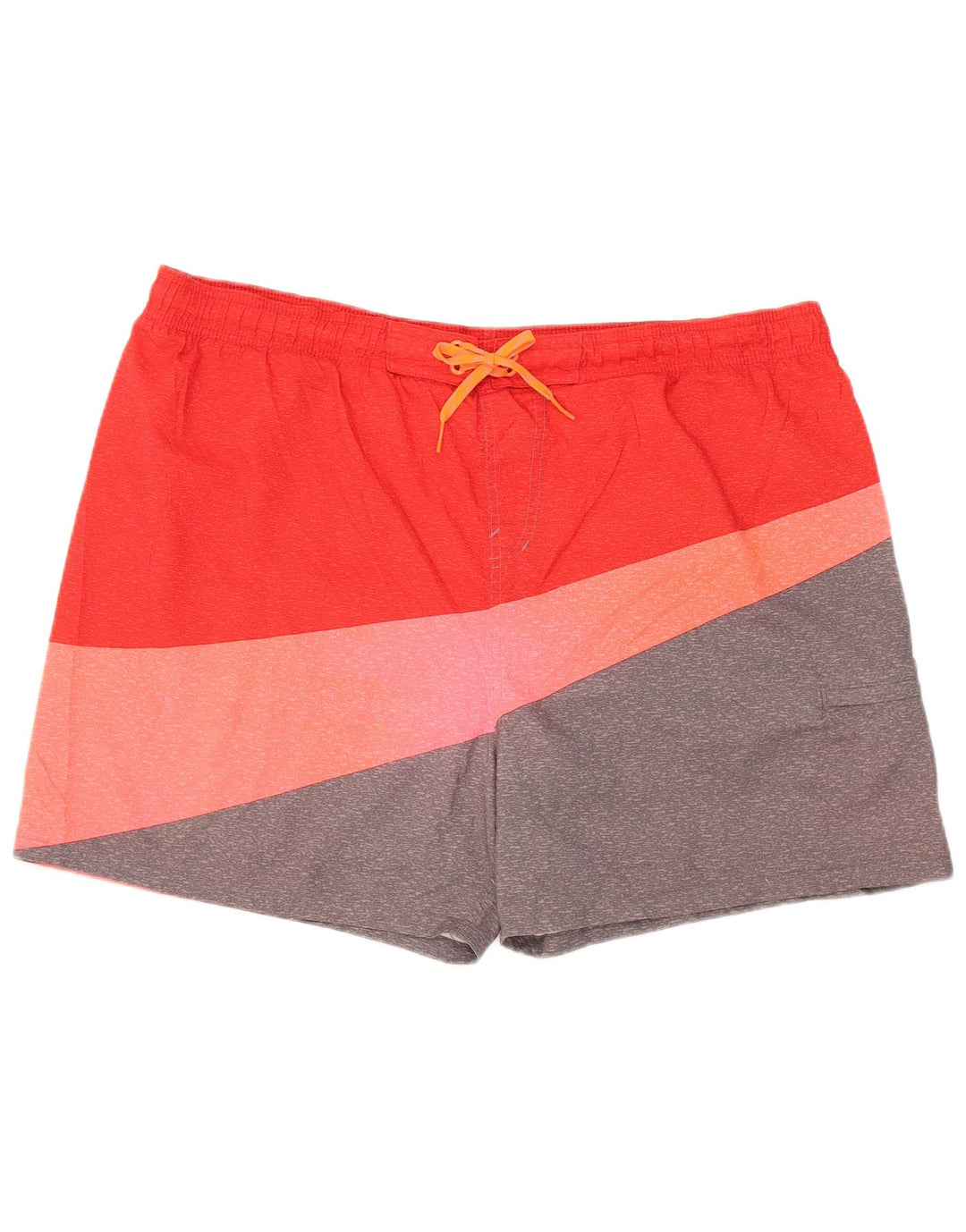 Shorts de natação masculino Nike 2XL poliéster colorblock multicolorido