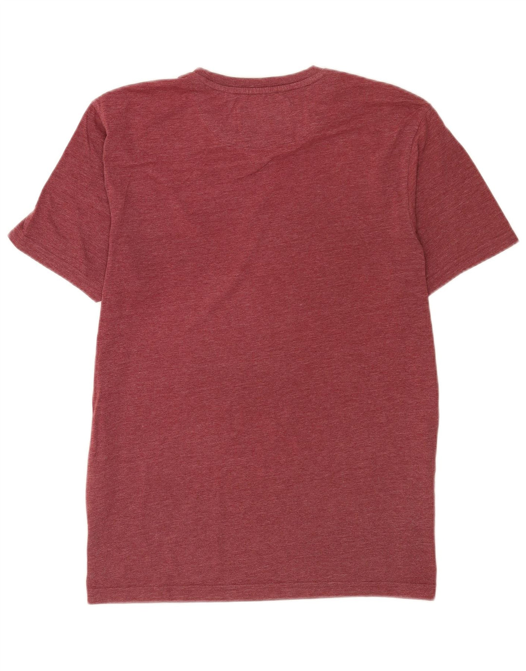 Camiseta masculina Lyle & Scott grande poliéster cor de vinho