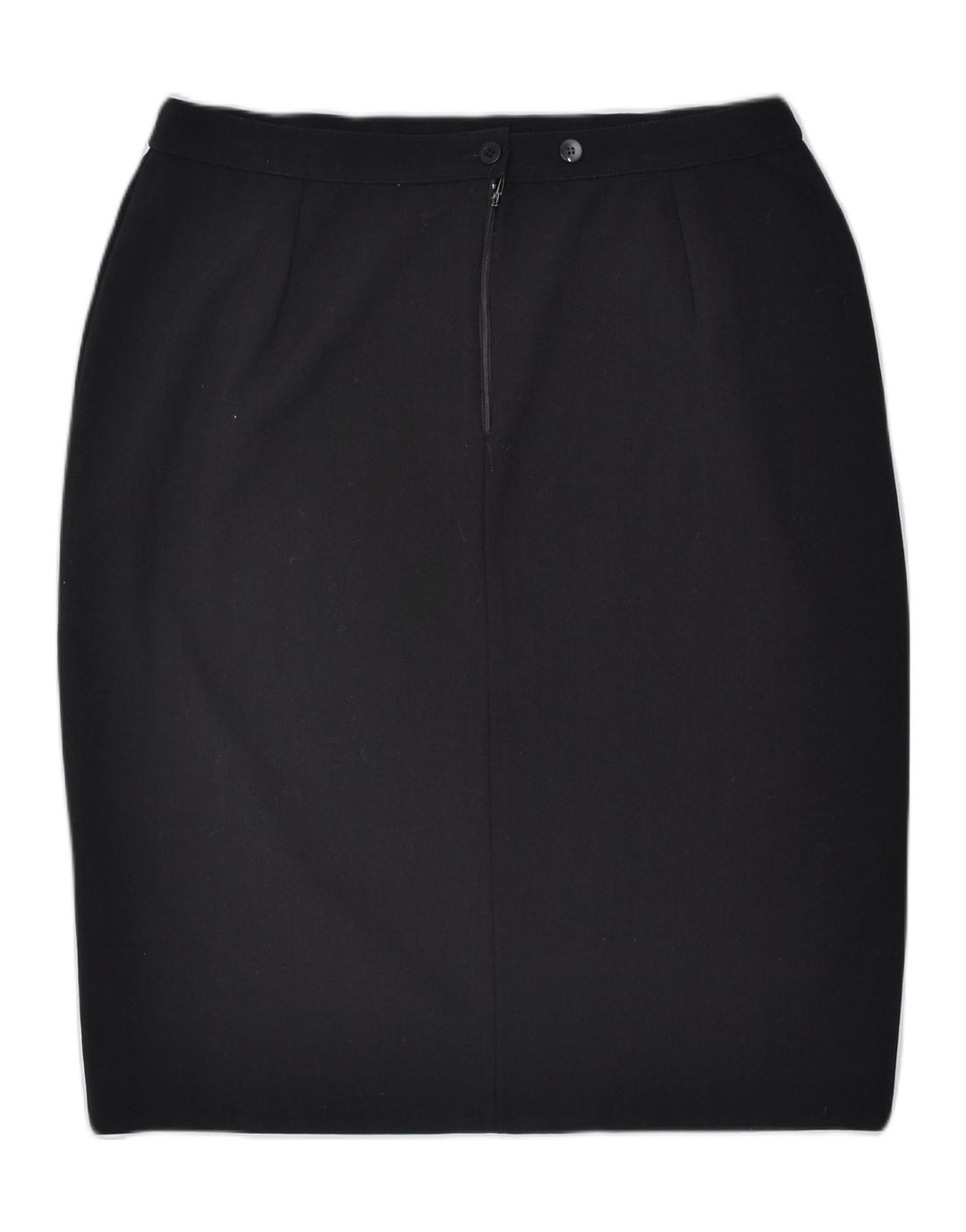 MARINA SPORT Womens Pencil Skirt W34 Large Black Cotton Classic | Vintage | Thrift | Second-Hand | Used Clothing | Messina Hembry 