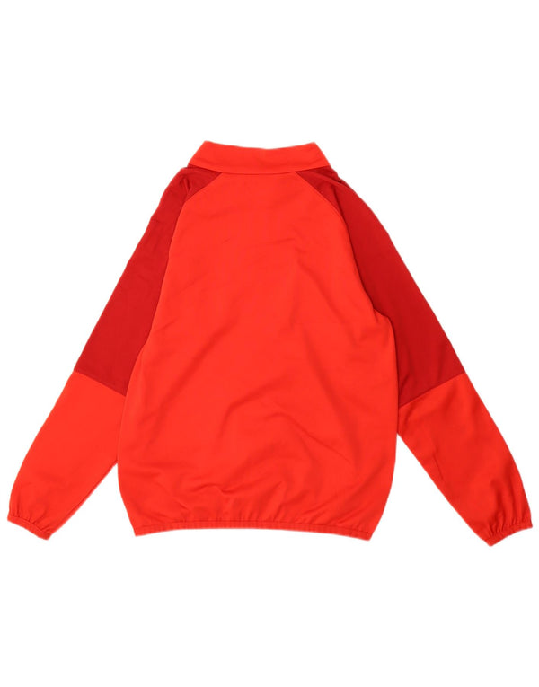 Jaqueta Puma Meninos Treino Top 11-12 Anos Vermelho