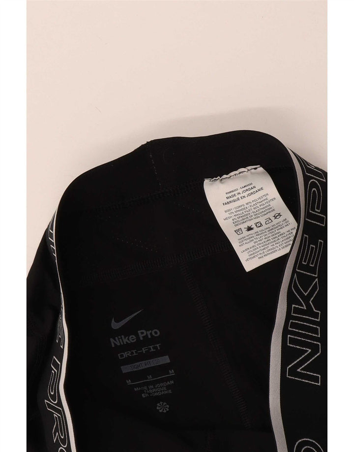 Leggings Nike Masculino Dri Fit Graphic Capri Médio Preto Poliéster