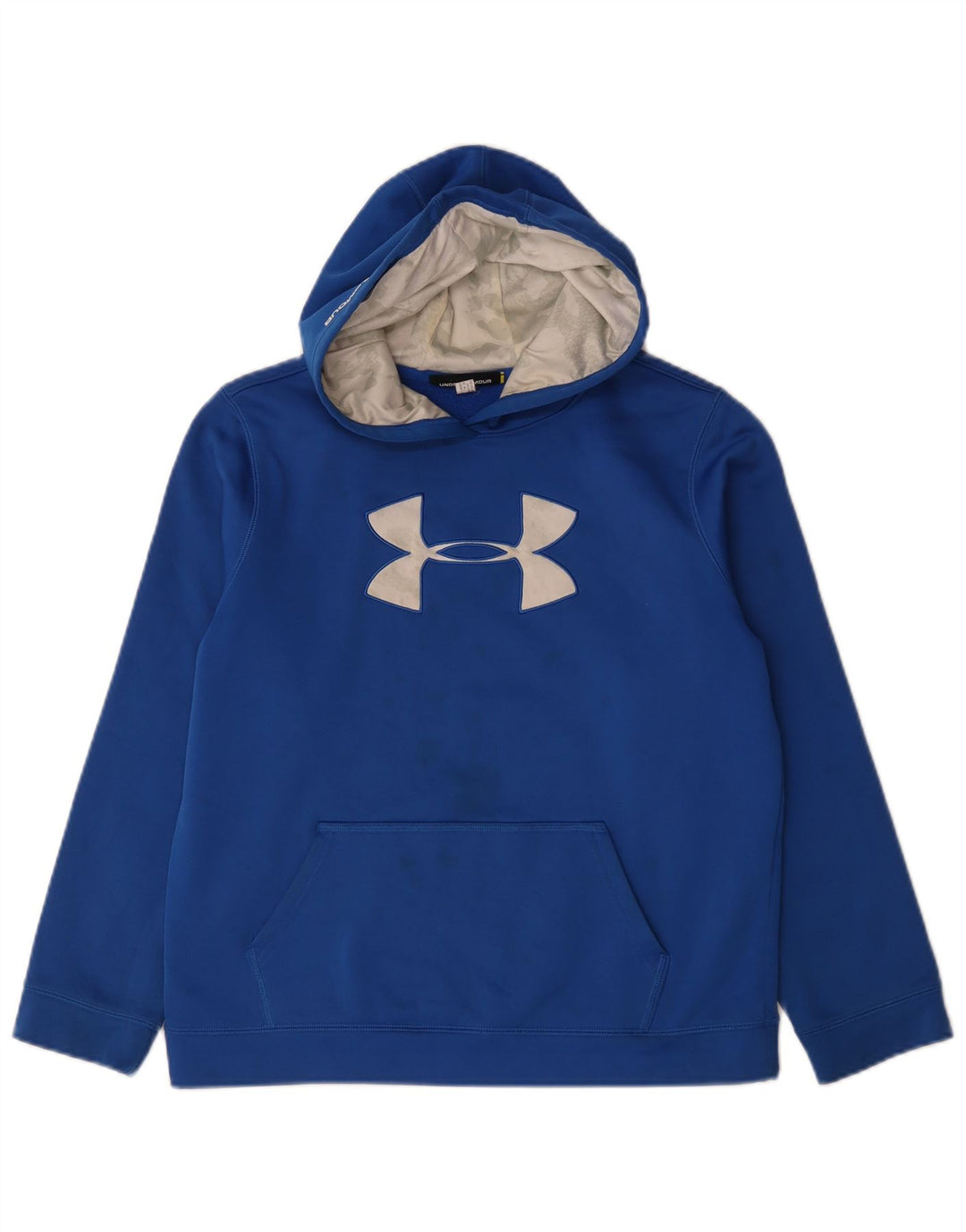 Suéter gráfico com capuz Under Armour Boys 13-14 anos azul