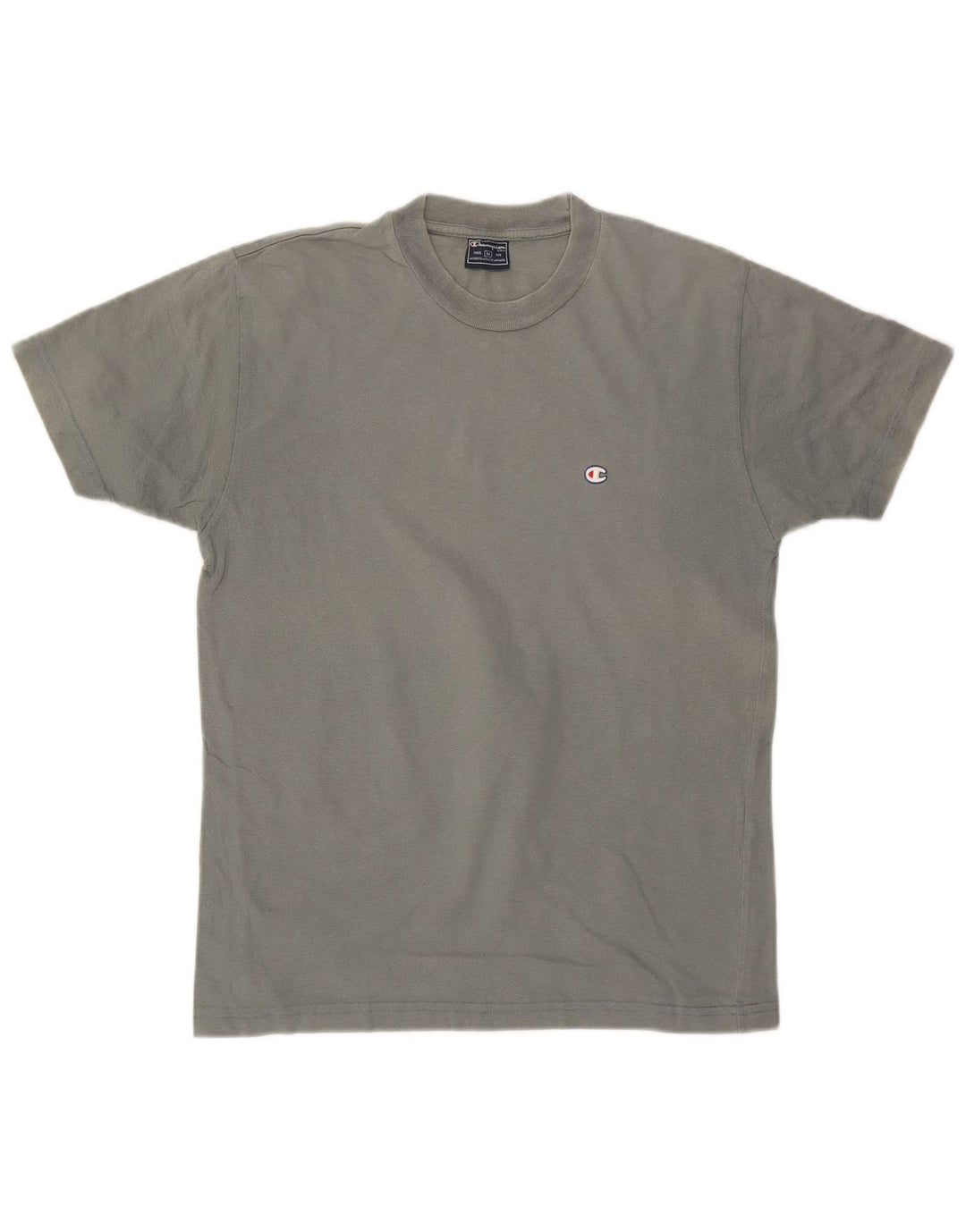 Camiseta masculina CHAMPION Top médio algodão azul