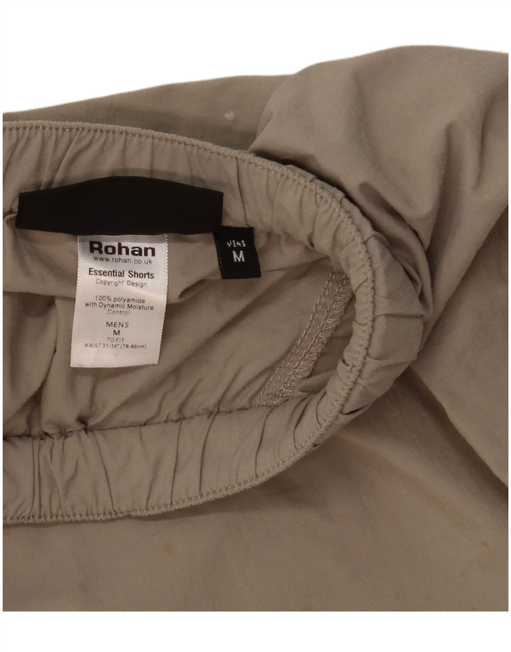 Rohan Mens Chino Shorts Médio W32 Poliamida Bege