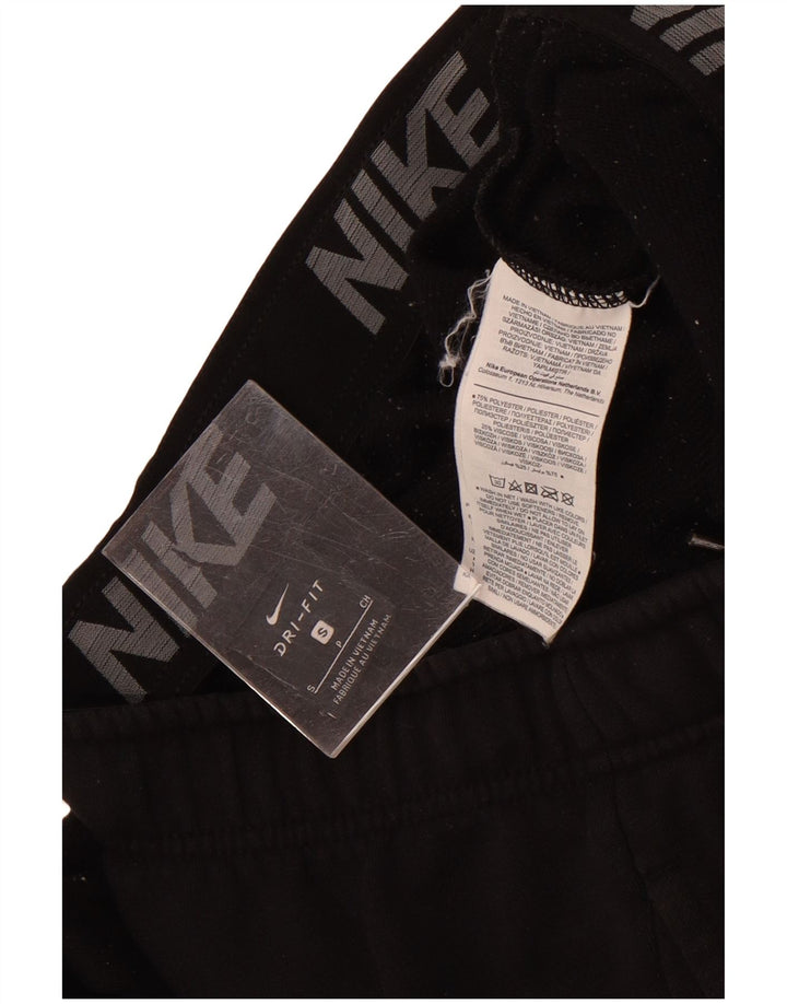 Nike Mens Dri Fit Calças de treino Joggers Pequeno Poliéster Preto