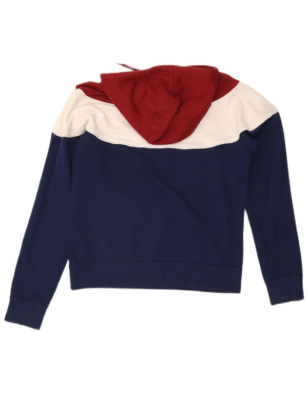 Nike Mens Hoodie Jumper XS Multicolorido Colourblock Algodão