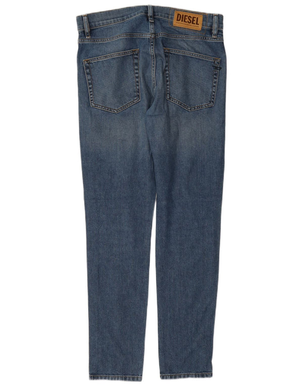 Diesel Masculino Stretch Slim Jeans W30 L30 Azul Algodão