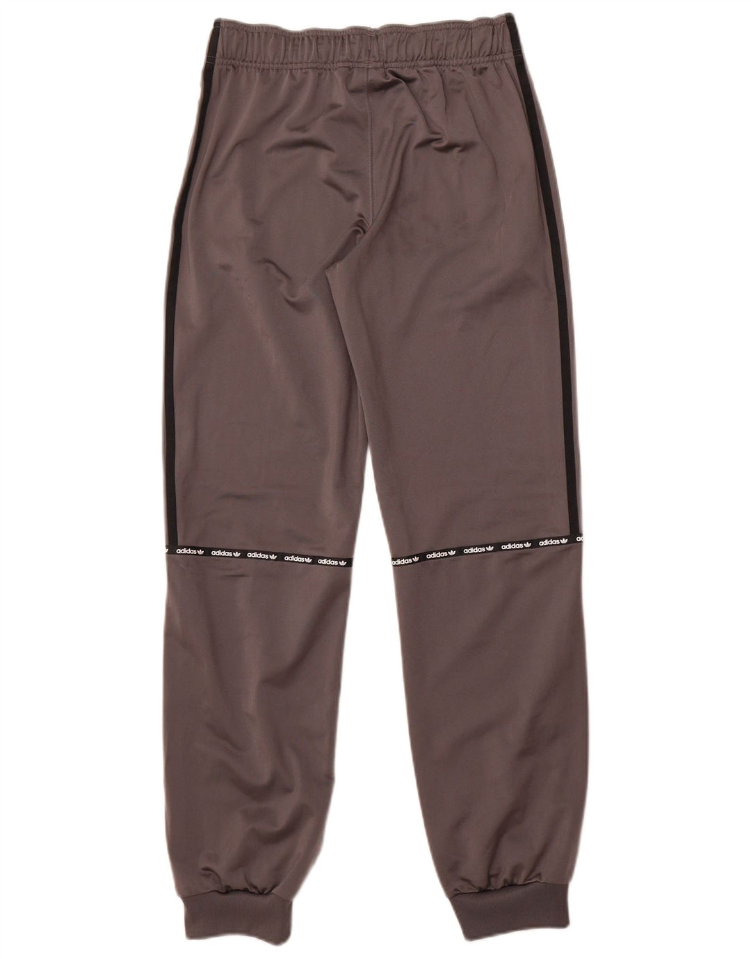 Adidas meninos calças de treino joggers 15-16 anos cinza poliéster