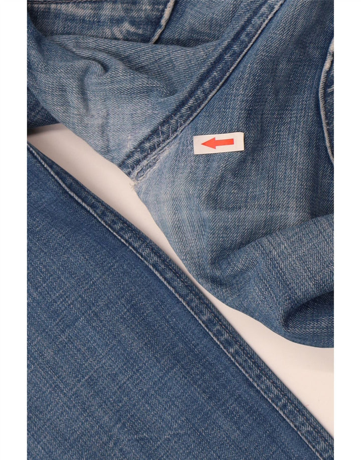 Lee Mens Zed Straight Jeans W38 L30 Azul Algodão