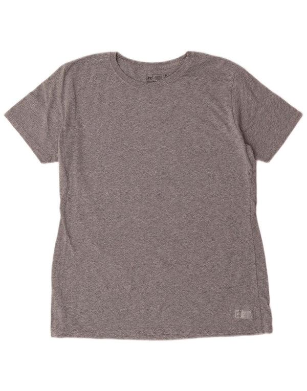 Camiseta Russell Athletic Boys Top 14-15 Anos XL Cinza