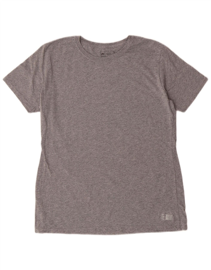 Camiseta Russell Athletic Boys Top 14-15 Anos XL Cinza