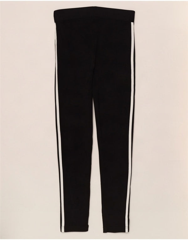 Leggings Adidas Femininas UK 12/14 Médio Algodão Preto